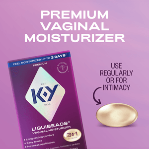 Liquibeads Vaginal Moisturizer & Lube use regularly or for intimacy