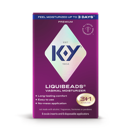 Liquibeads Vaginal Moisturizer & Lube packshot frontview