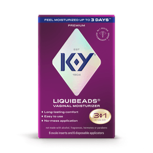 Liquibeads Vaginal Moisturizer & Lube packshot frontview