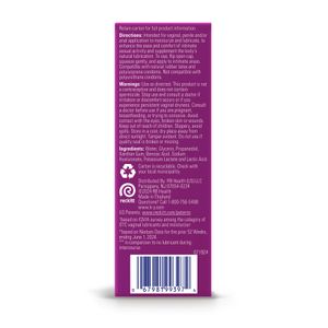 Natural Feeling with Hyaluronic Acid 5 FL OZ packshot backside