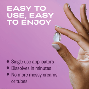 Liquibeads Vaginal Moisturizer & Lube easy to use easy to enjoy