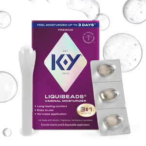Liquibeads Vaginal Moisturizer & Lube product view