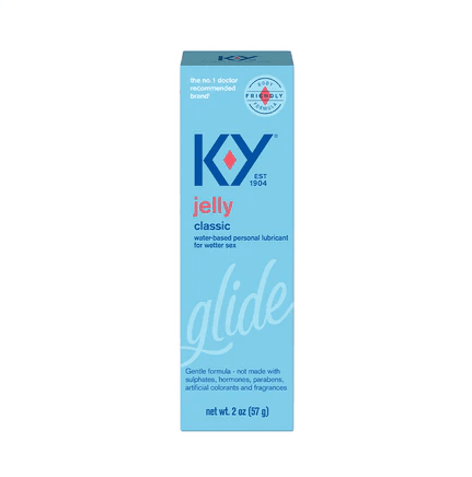 K-Y® Jelly Water-Based Personal Lubricant packshot frontview