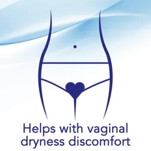 Helps with vaginal dryness discomfort