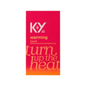 K-Y Warming Liquid Personal Lube packshot frontview